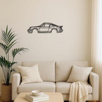 Metal Line Sports Car Metal Wall Art - Auto Enthusiast Gift Home Garage Decor